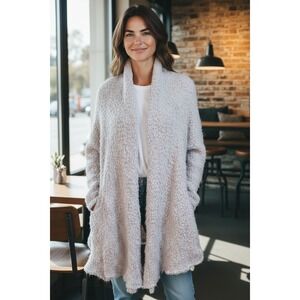 Vici Cardigan Sweater M/L Waterfall Style Cozycore Minimalist Women's